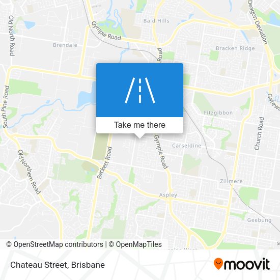Chateau Street map