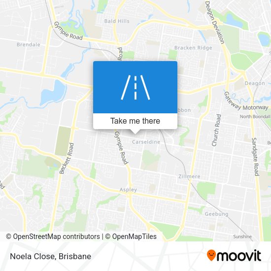 Noela Close map