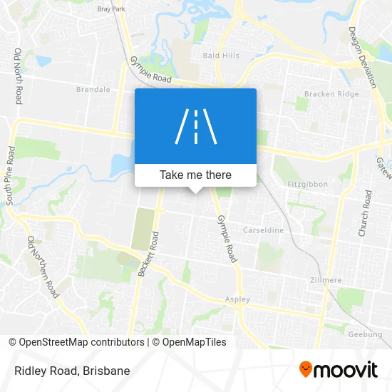 Mapa Ridley Road