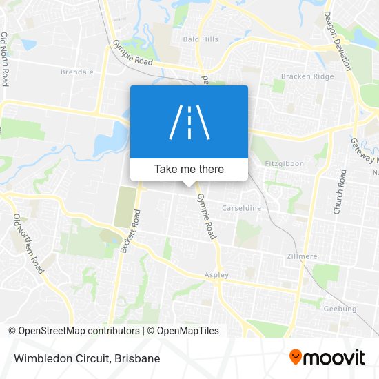 Wimbledon Circuit map