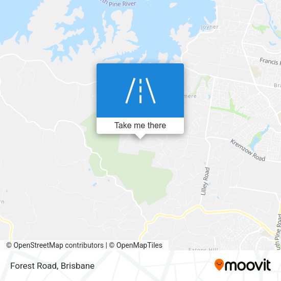 Forest Road map