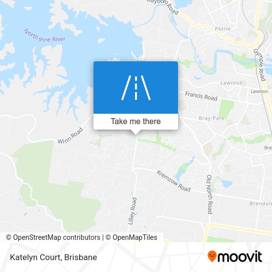 Katelyn Court map