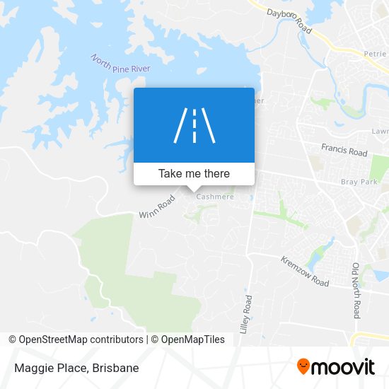 Maggie Place map