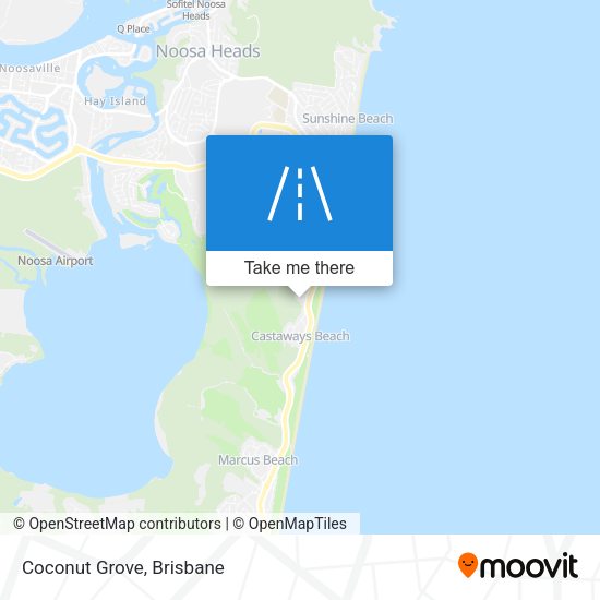 Coconut Grove map