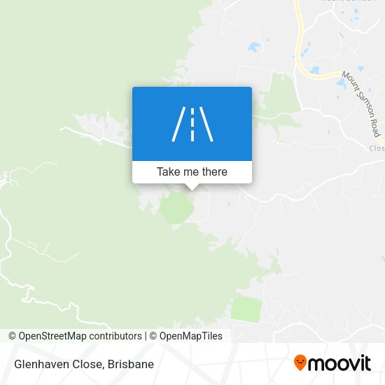 Glenhaven Close map