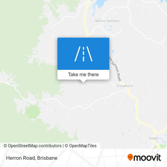Herron Road map