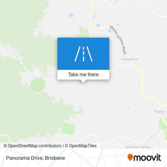 Panorama Drive map
