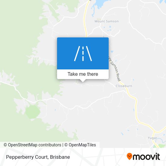 Pepperberry Court map
