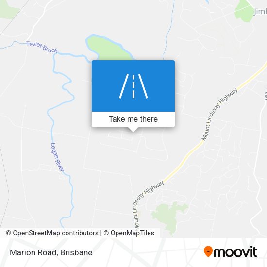 Marion Road map