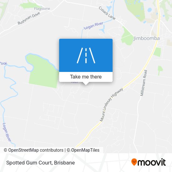 Spotted Gum Court map