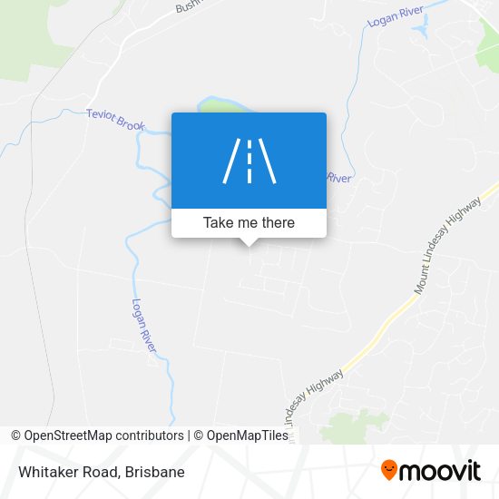 Whitaker Road map