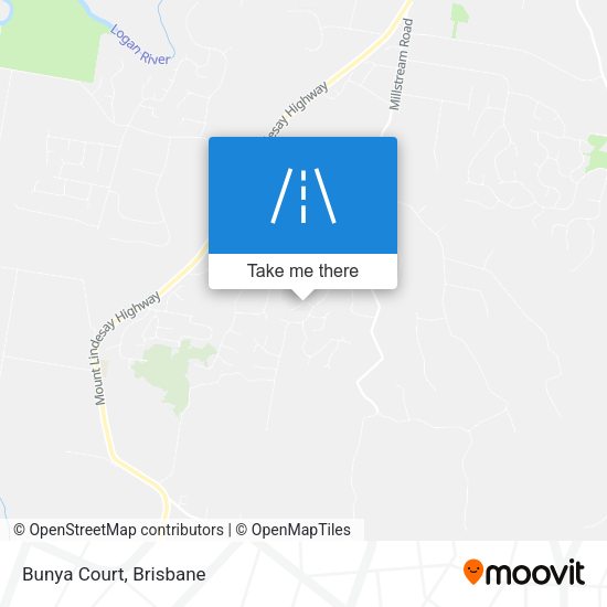 Bunya Court map