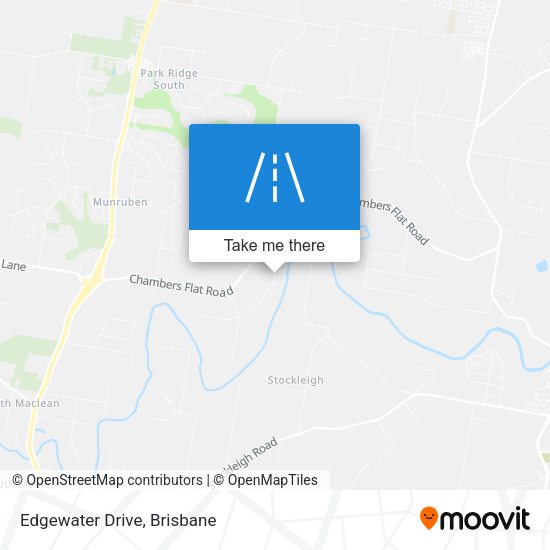 Edgewater Drive map
