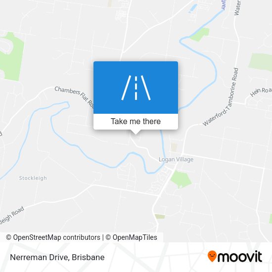 Nerreman Drive map