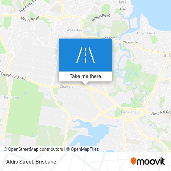 Aldis Street map