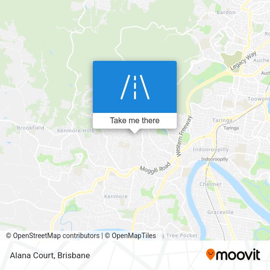 Alana Court map