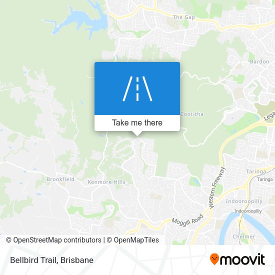 Bellbird Trail map