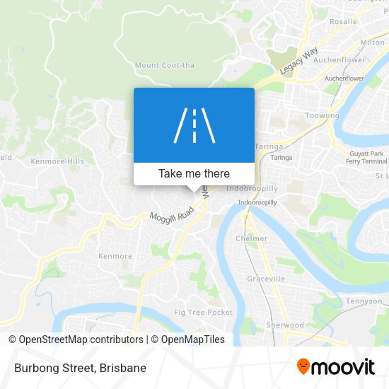 Burbong Street map