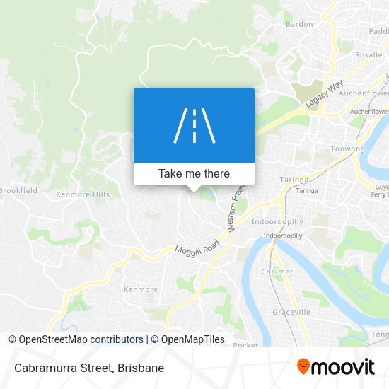 Cabramurra Street map