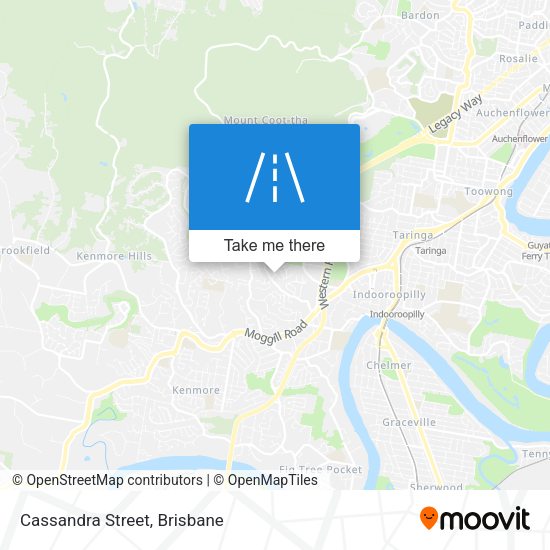 Cassandra Street map