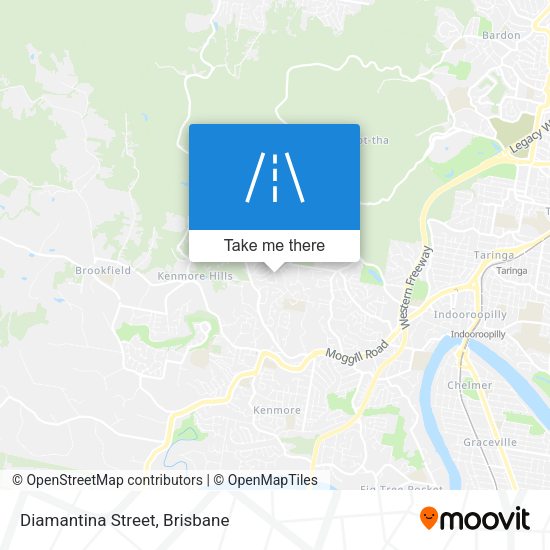 Diamantina Street map