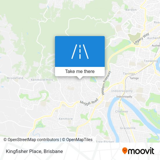 Kingfisher Place map