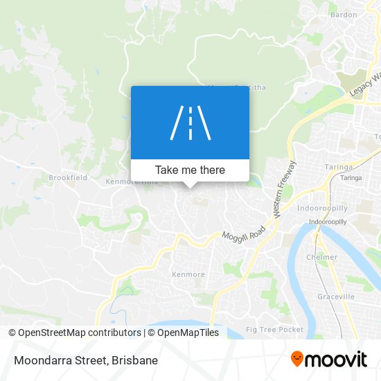 Moondarra Street map