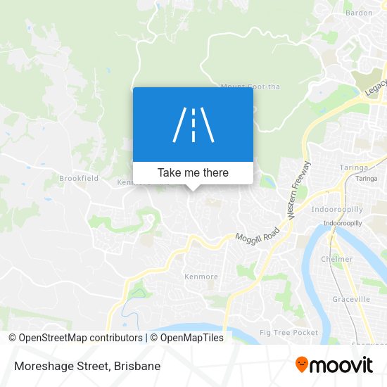 Moreshage Street map