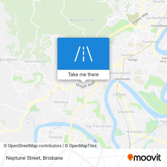Neptune Street map