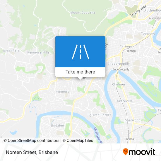 Noreen Street map