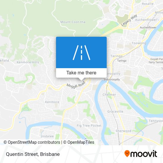 Quentin Street map