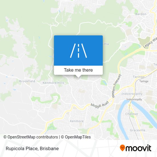 Rupicola Place map