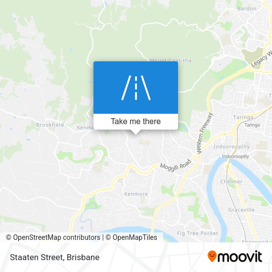 Staaten Street map