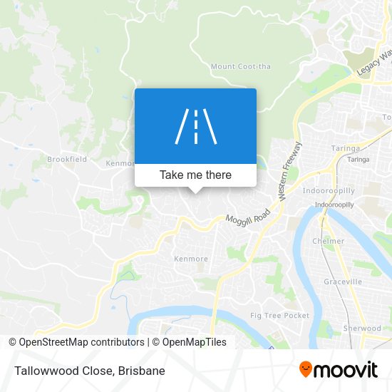 Tallowwood Close map