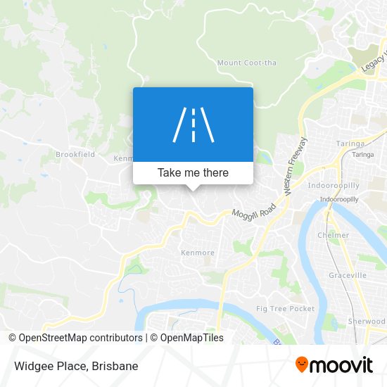 Widgee Place map