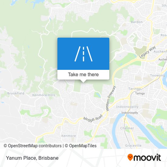 Yanum Place map