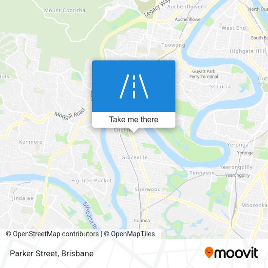 Parker Street map