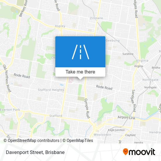 Davenport Street map