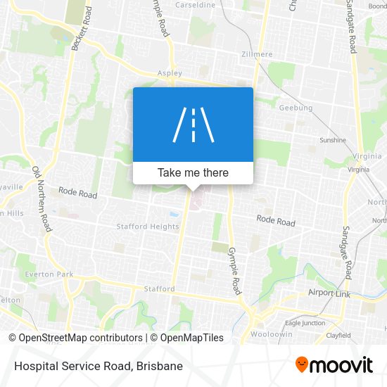 Hospital Service Road map