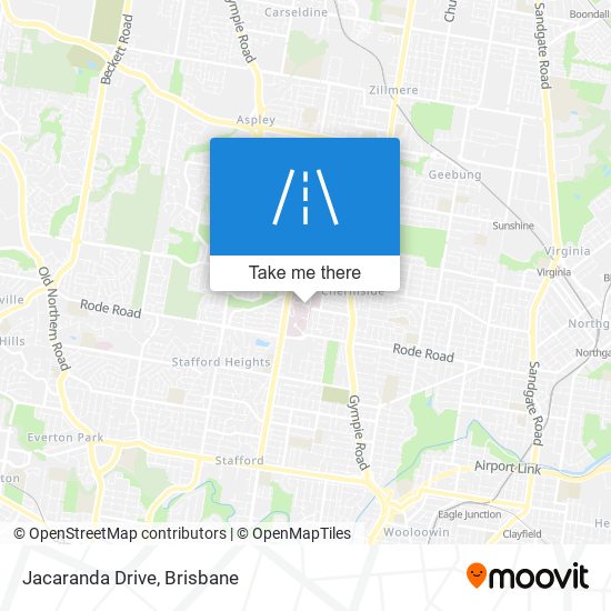 Jacaranda Drive map