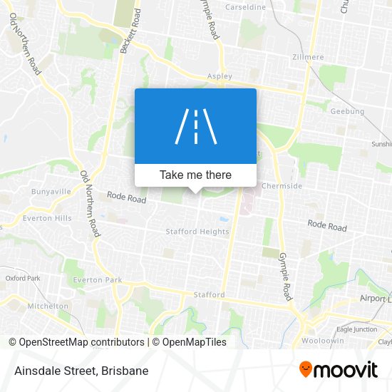 Ainsdale Street map