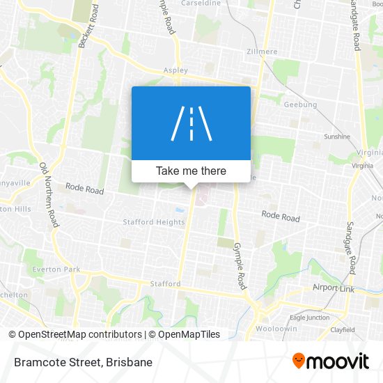 Bramcote Street map