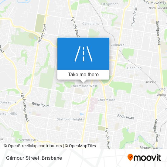 Gilmour Street map