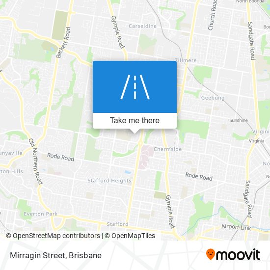 Mirragin Street map