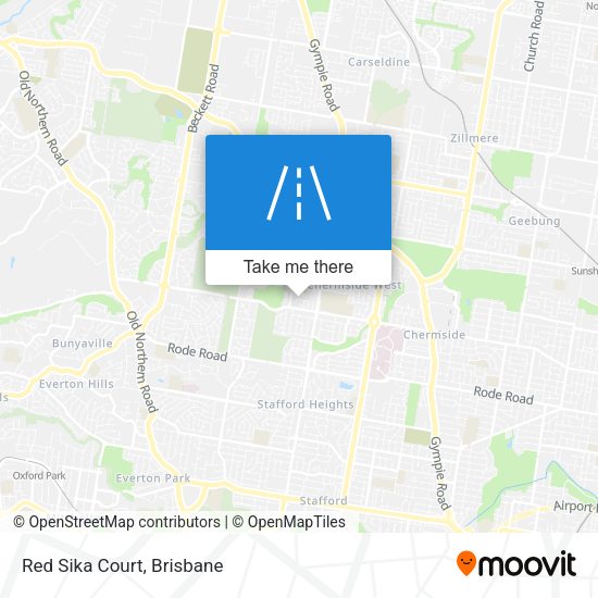 Red Sika Court map