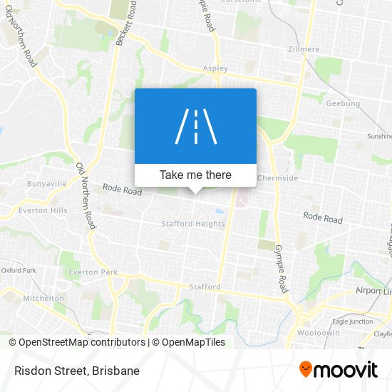 Risdon Street map