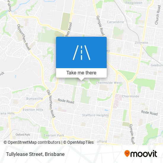 Tullylease Street map