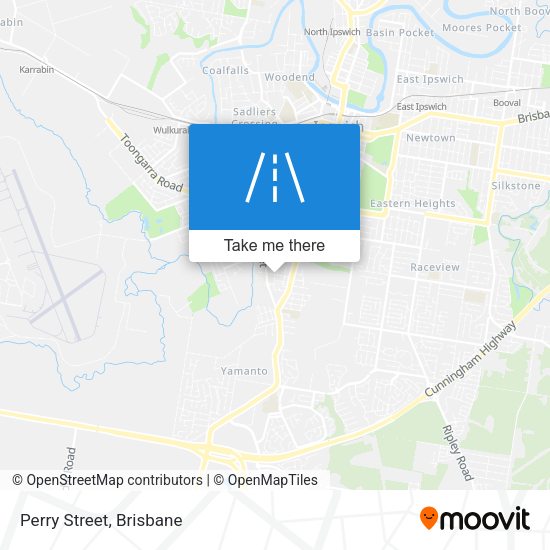 Perry Street map