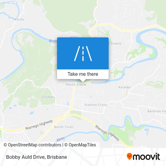 Bobby Auld Drive map