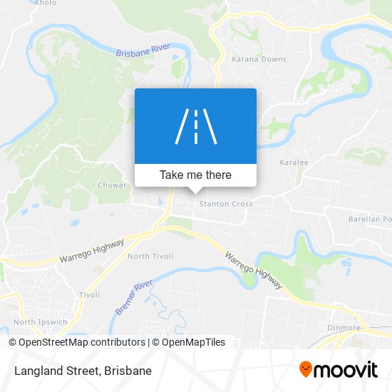 Langland Street map